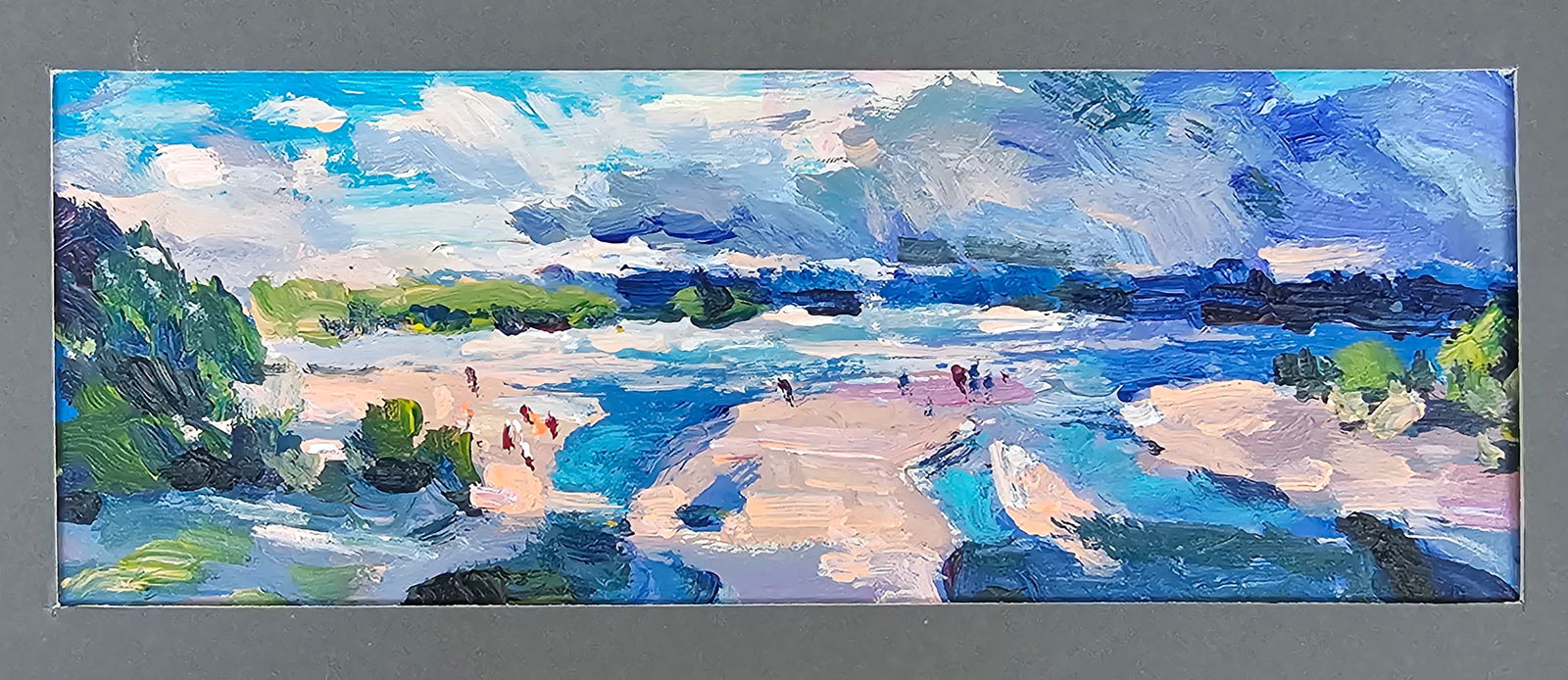 Acrylic painting will be a thunderstorm today Vyacheslav Petrovich Babac (1 of 10)