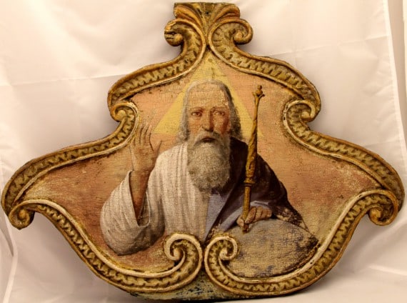 Father God Sabaoth: Father God Sabaoth Large Russian Wooden Icon Dimensions 67 × 50 cm Century 18-19 Reserve: $1,600.00 Shipping:Domestic: Flat-rate of $70.00 to anywhere within the contiguous