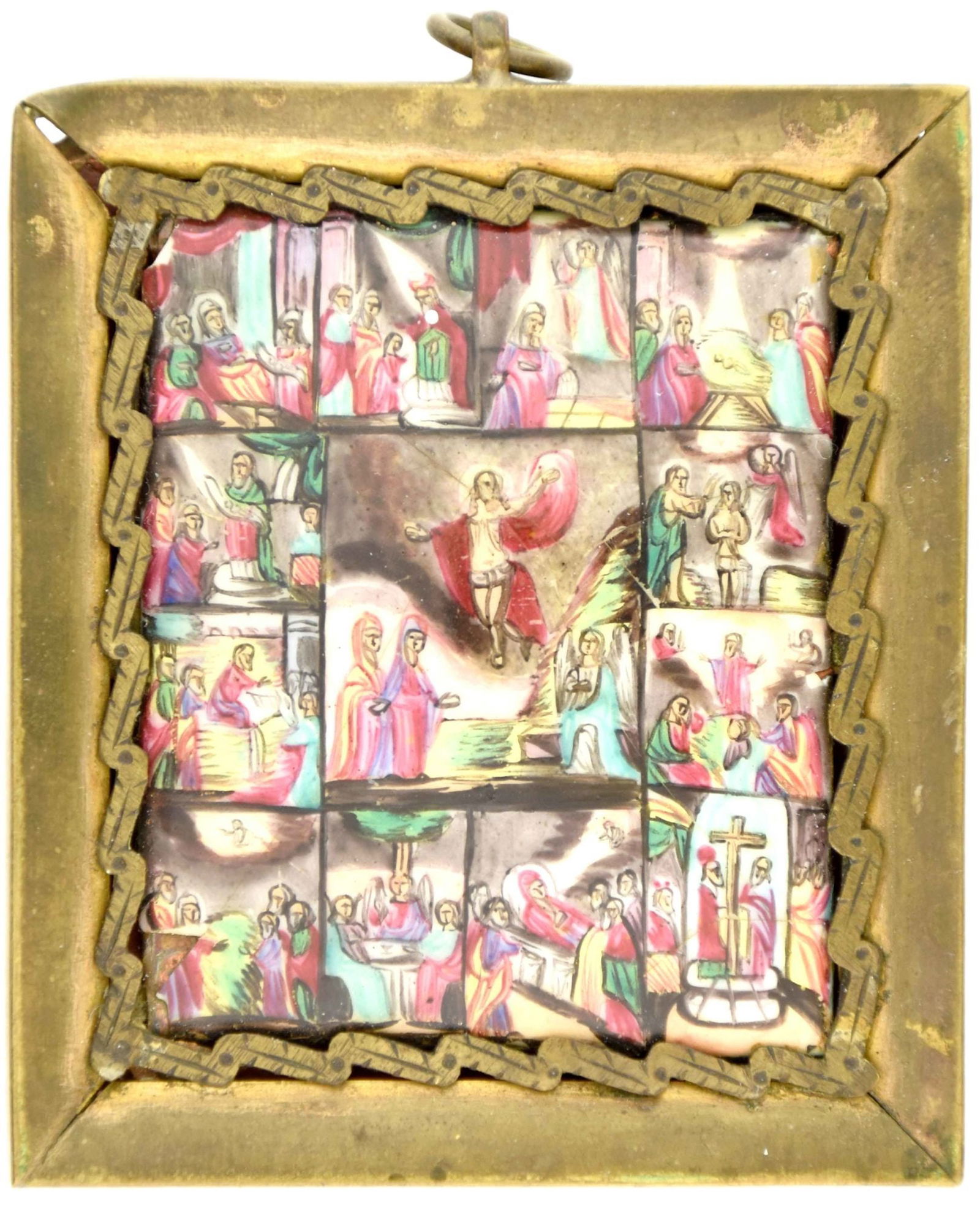 Finift. Resurrection and 12 Feasts - 2