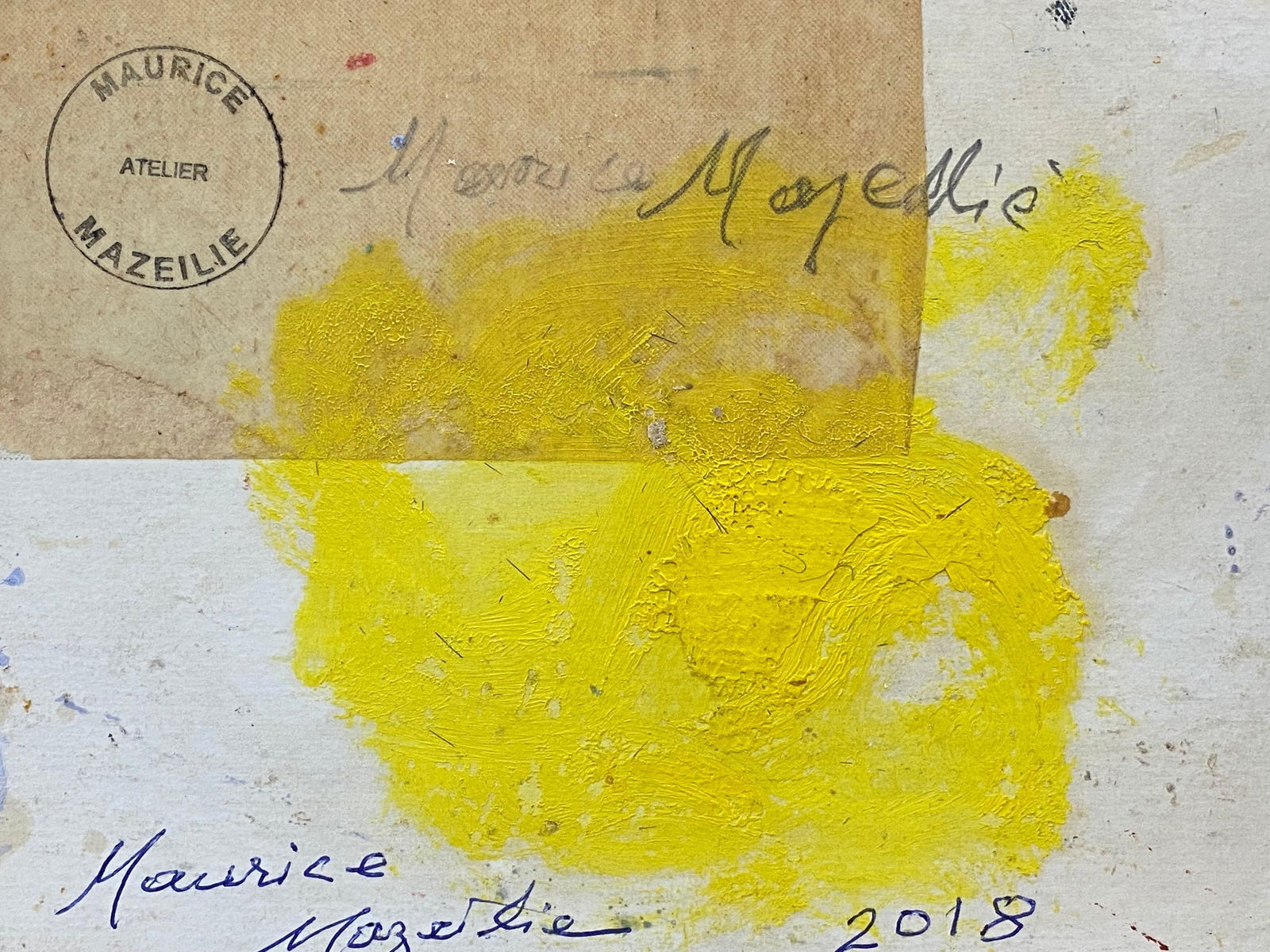 French Impressionist En Plein Air Oil Painting, Coastal Scene with Figures, 20th Century - 13