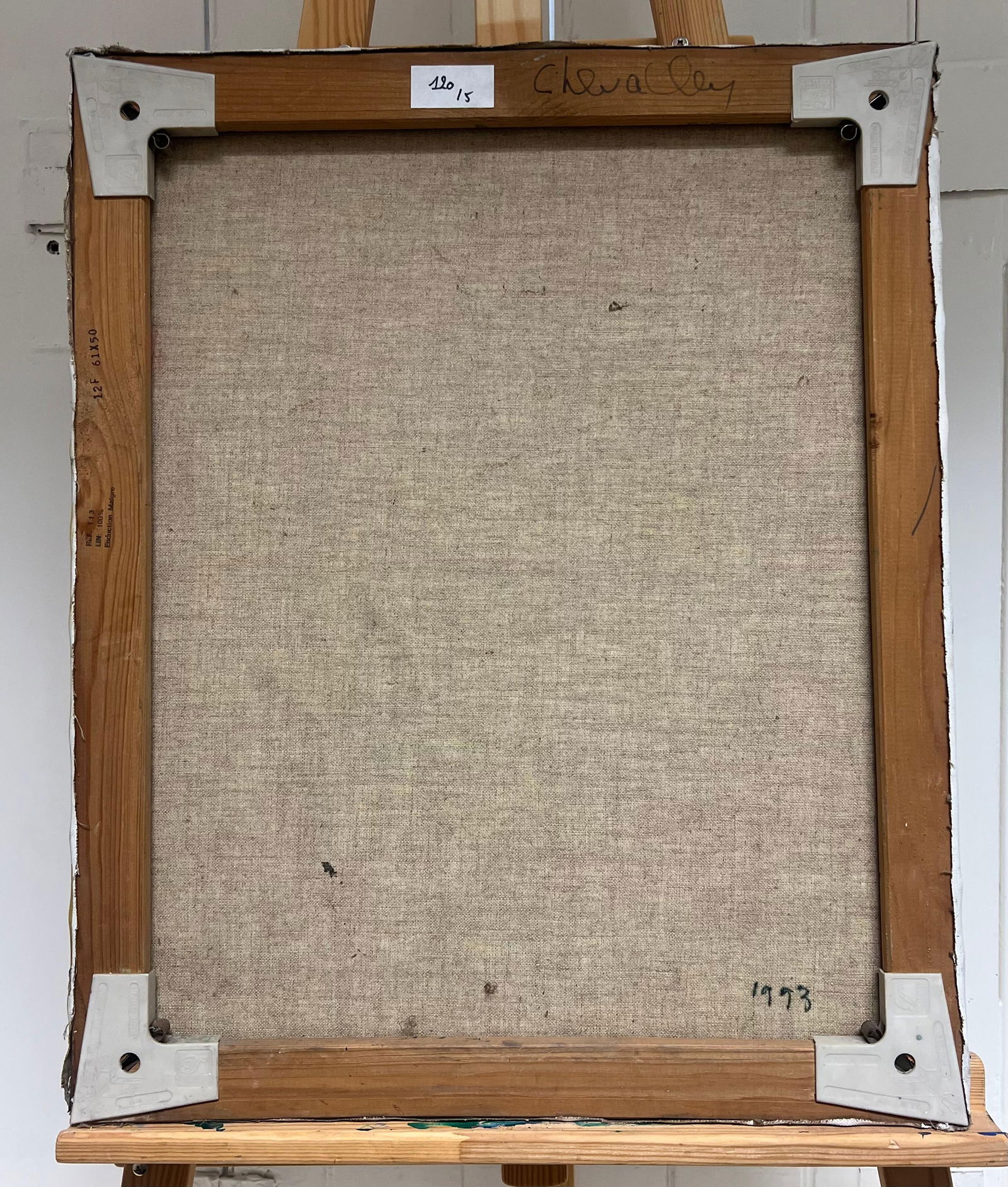 Marie Deloume (French born 1942); Large French 20th Century Abstract Expressionist Oil Painting - 3