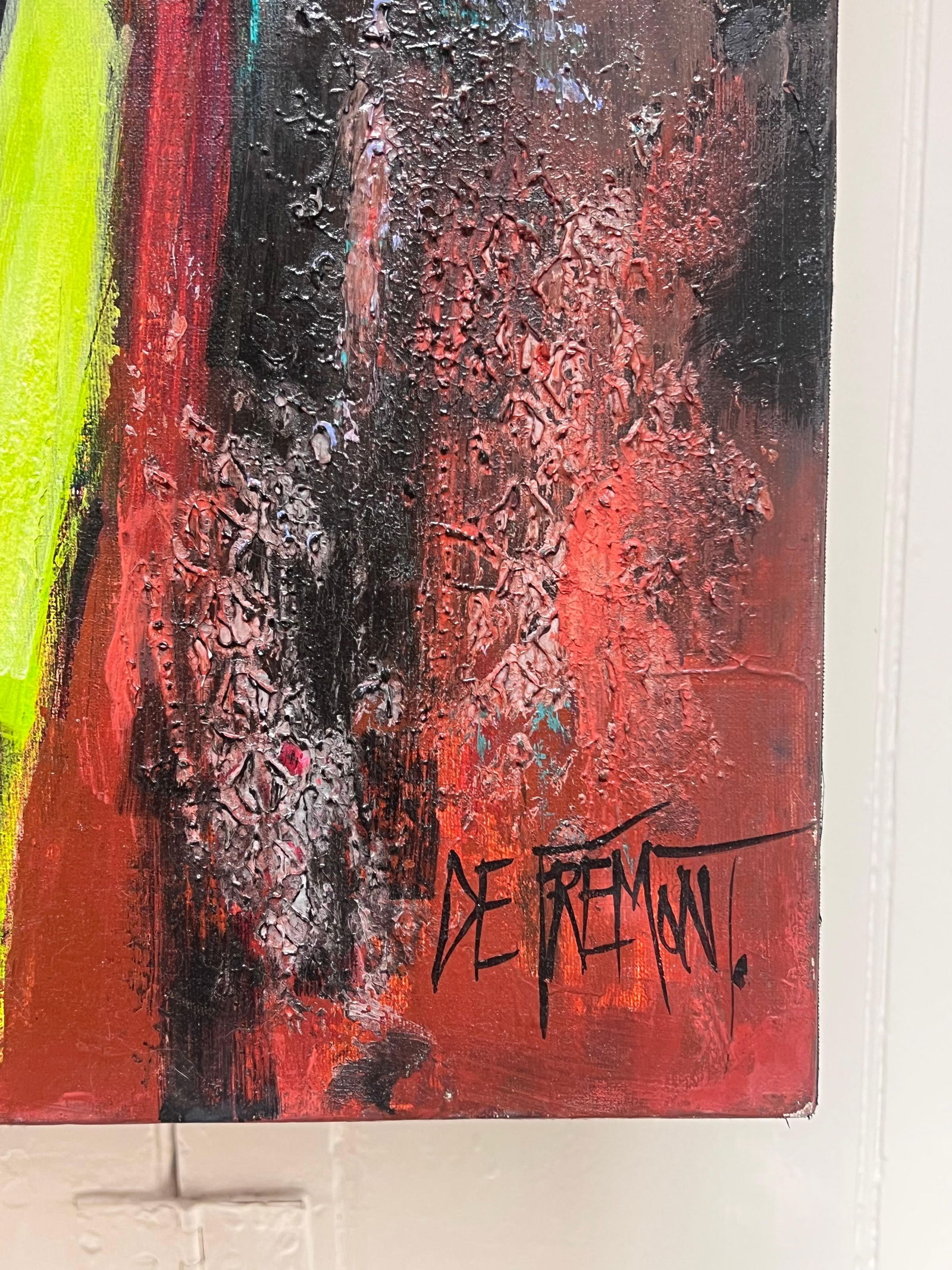 Andrée de Frémont; Huge Contemporary French Expressionist Abstract Modernist Still Life - 10