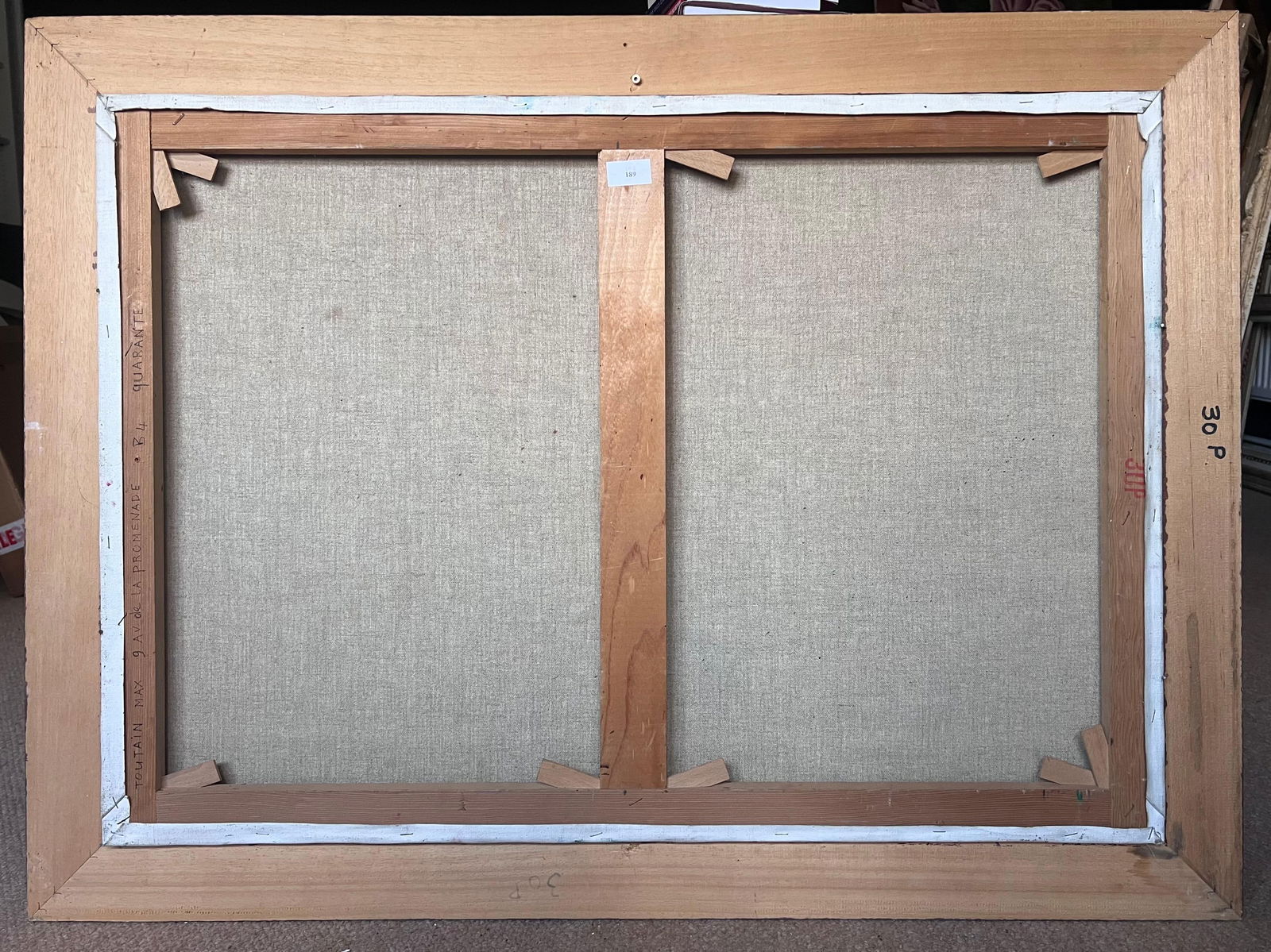 Max Toutain; Côte d'Azur Blue Sea Coastal 20th Century French Post Impressionist Oil Painting - 4