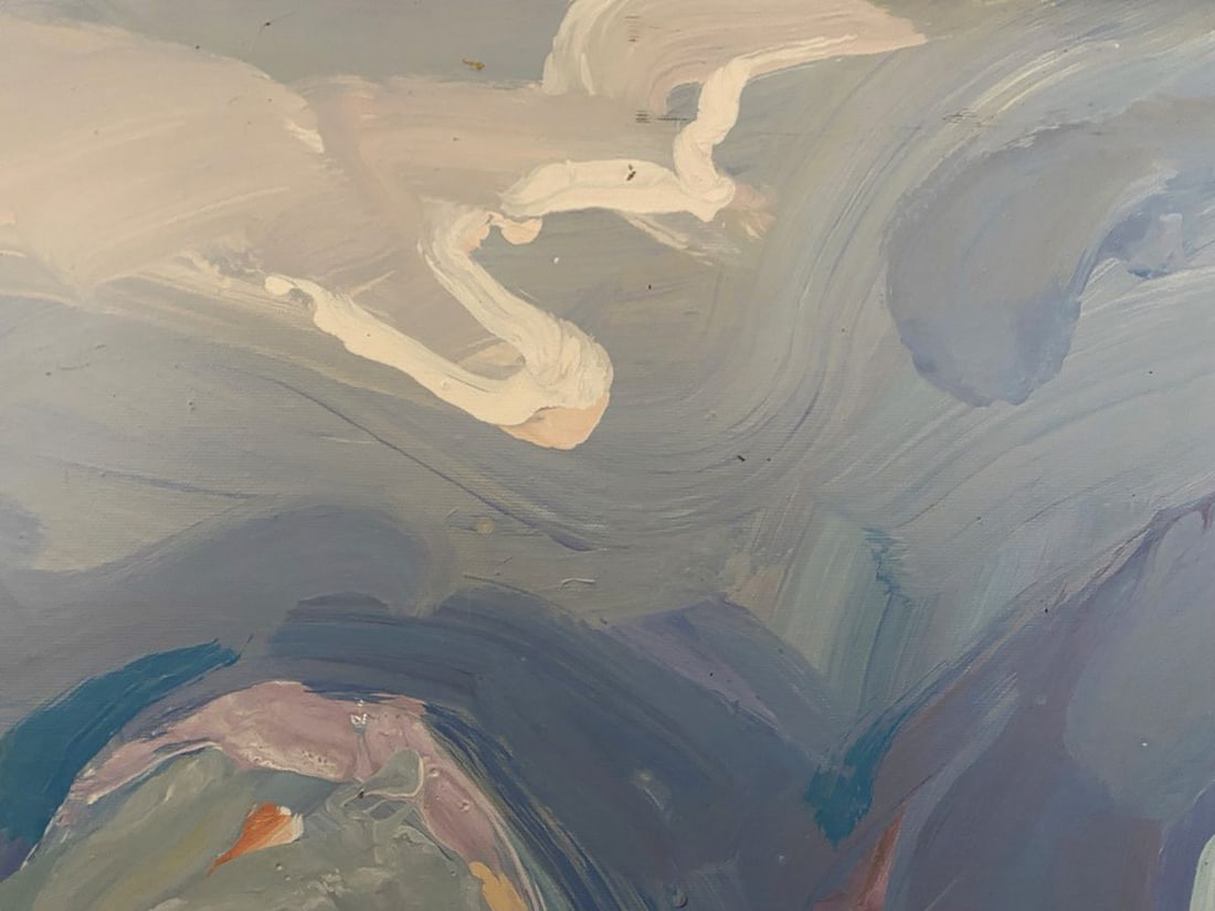 Oil painting Covered with snow Oleksiy Ivanyuk - 5