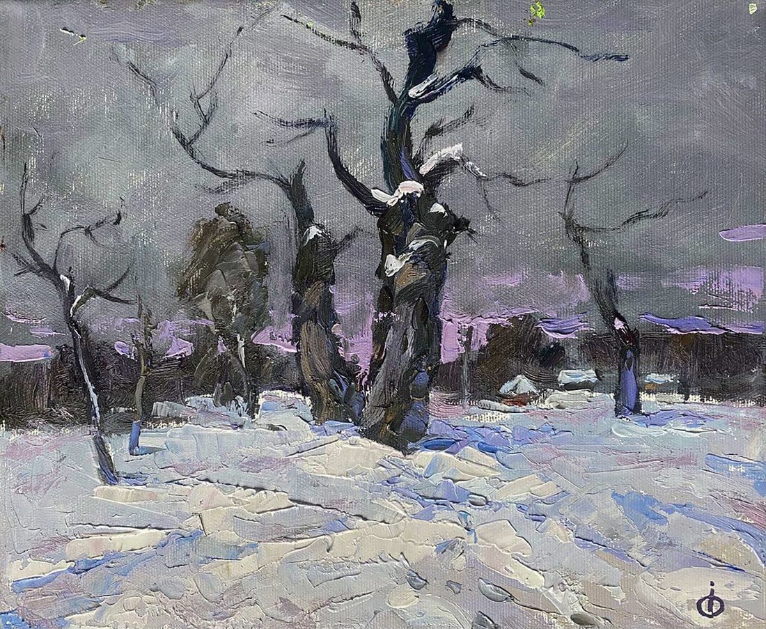 Oil painting Twilight Alex Kalenyuk (1 of 4)
