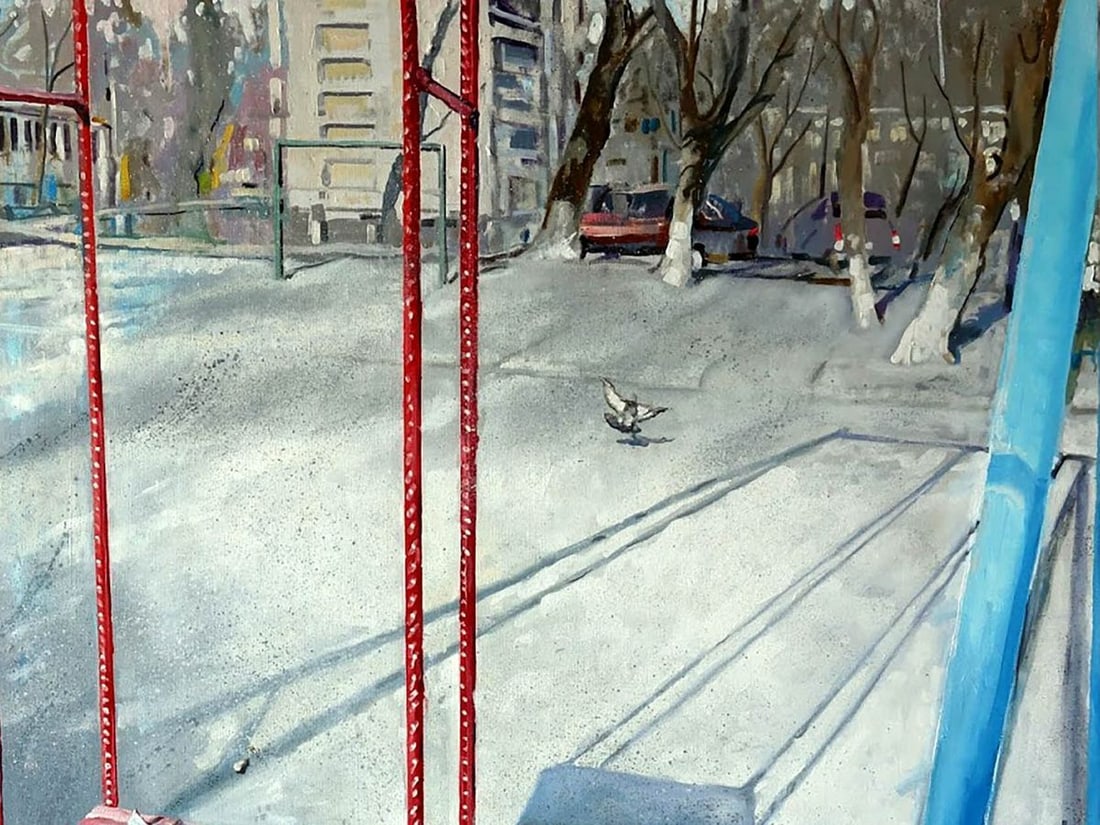 Oil painting January 1 Varvarov Anatoly Viktorovich - 3