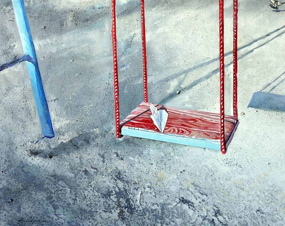 Oil painting January 1 Varvarov Anatoly Viktorovich - 4