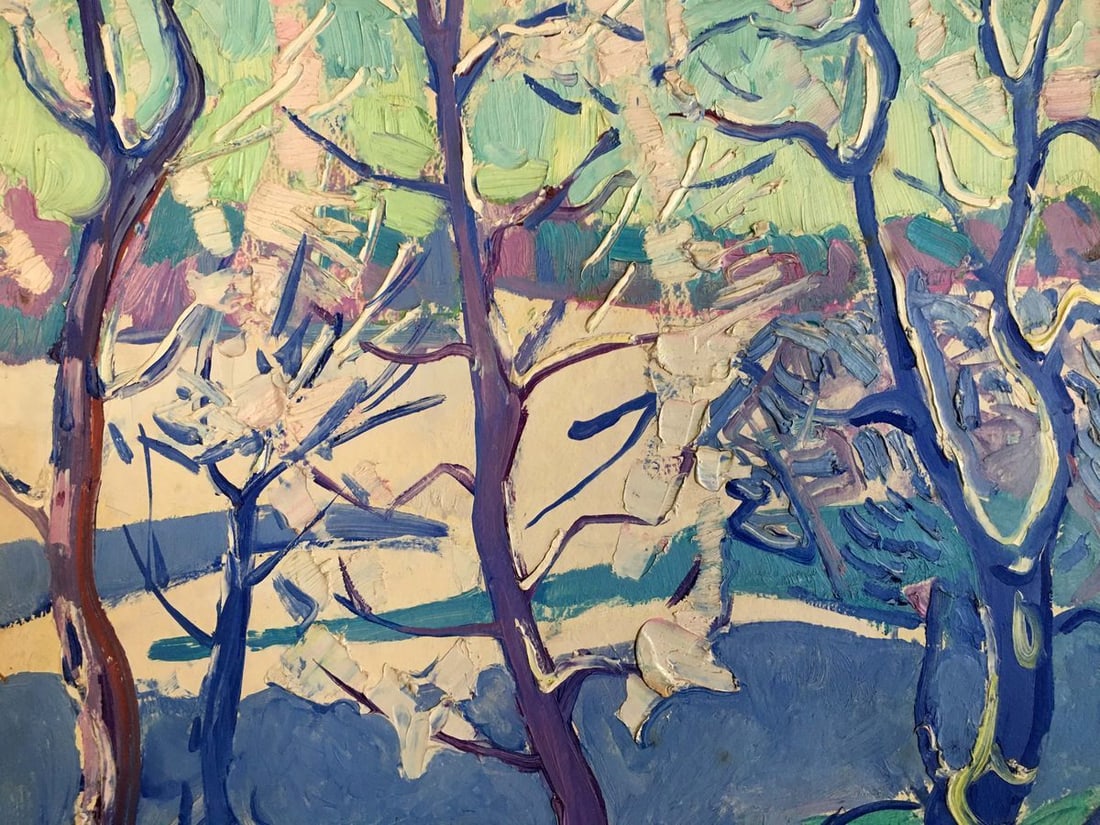 Oil painting Winter sun Glushchenko Nikolay Petrovich - 3