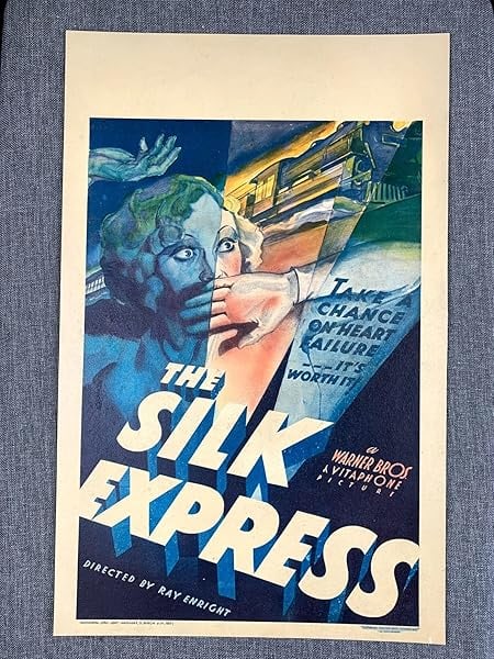 The Silk Express - Dir. Ray Enright (1933) US Window Card Movie Poster (1 of 5)