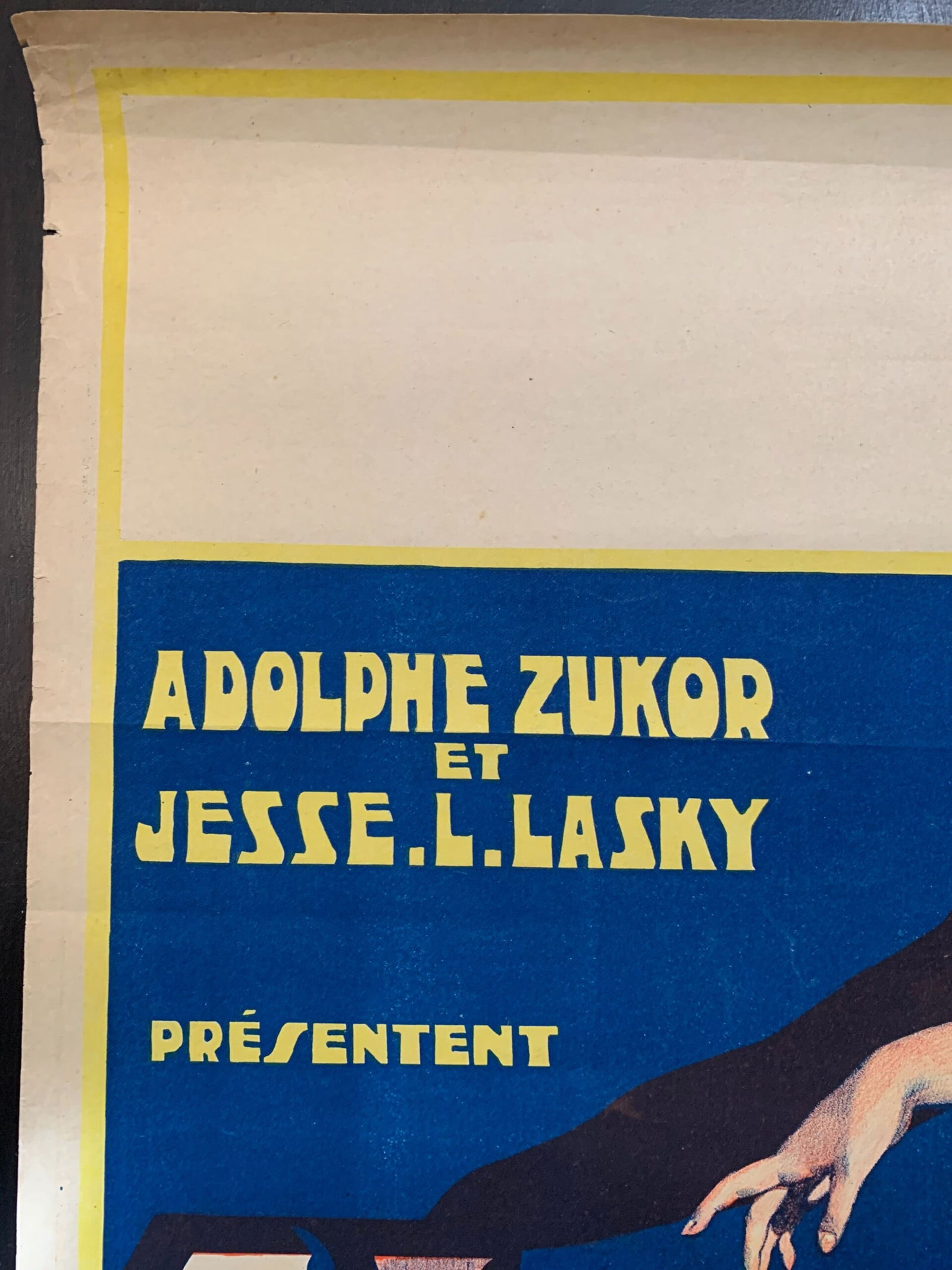 Venus Moderne - Art by Julien t’Felt (1926) 24.25x33.5 Belgian Pre-War Movie Lithograph Poster - 4