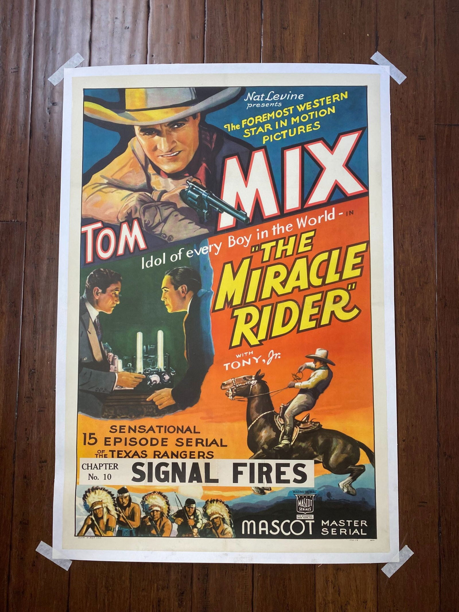 The Miracle Rider - Tom Mix (1935) US One Sheet Movie Poster LB (1 of 6)