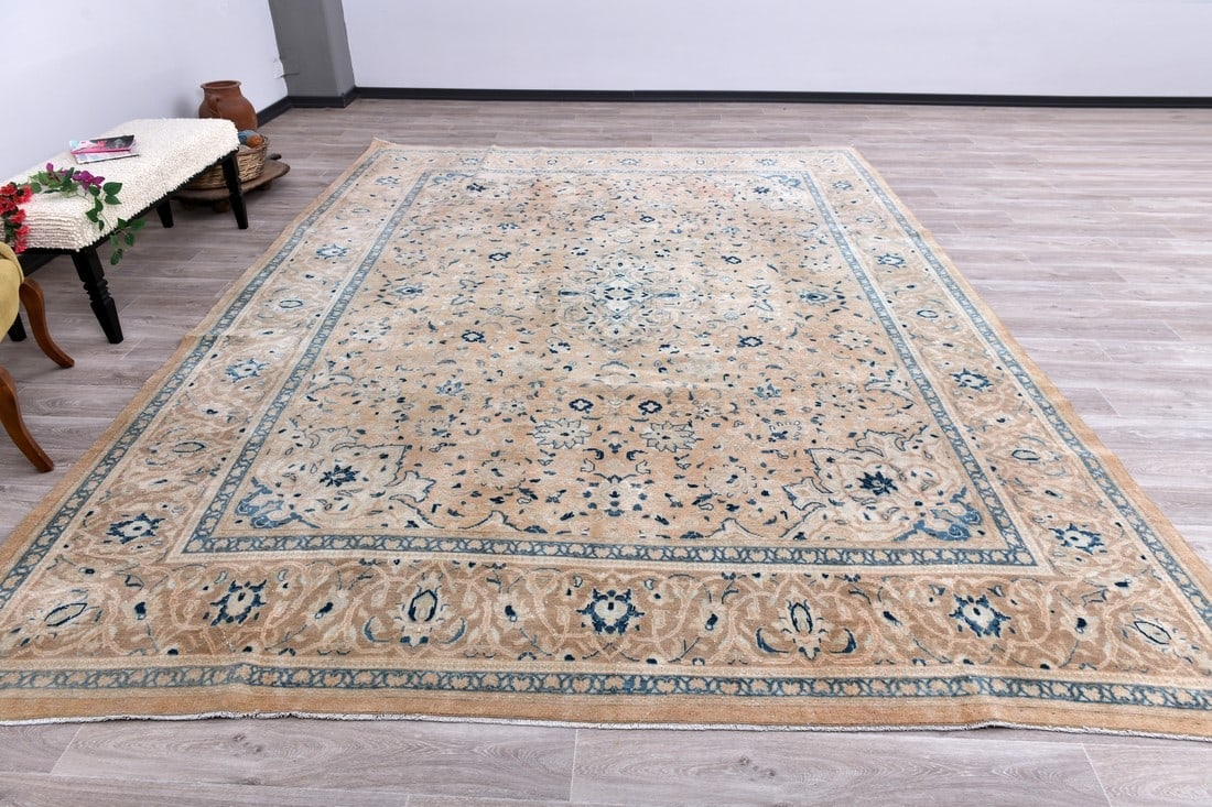 9'10'' x 13'1'' Unique Handmade Vintage Rug - 242593 - 3