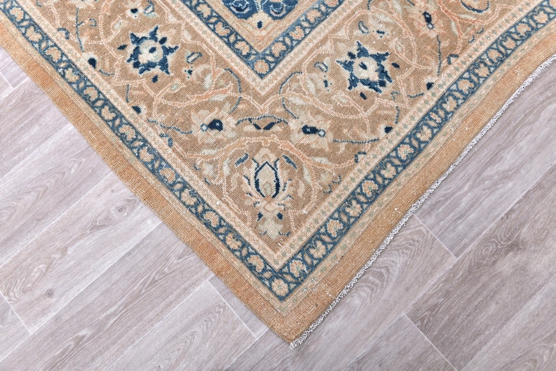 9'10'' x 13'1'' Unique Handmade Vintage Rug - 242593 - 9