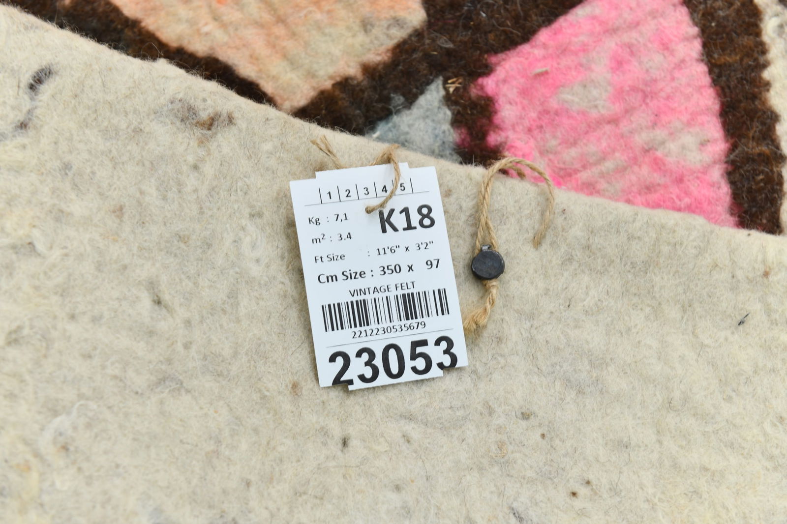 3'2'' x 11'5'' Turkish Vintage Runner Rug - 23053 - 20