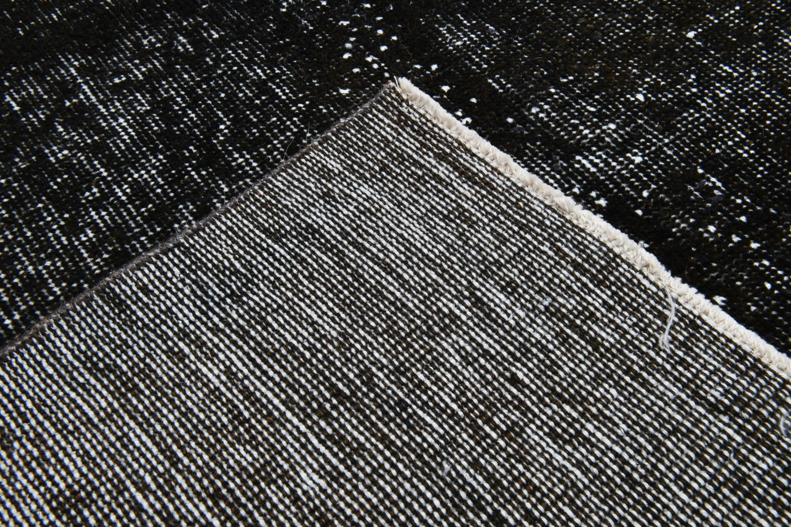 6'7'' x 9'3'' Handmade Vintage Wool Rug - 21167 - 16