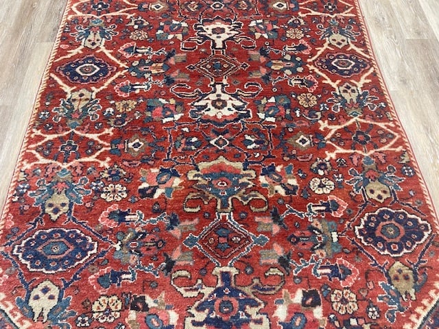 Antique Persian Mahal Rug-5247 - 3