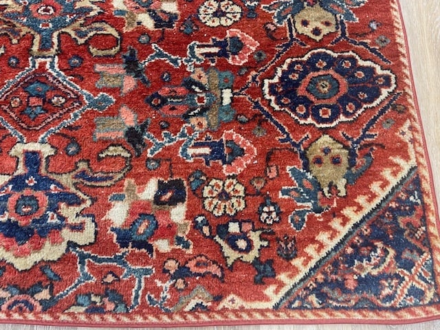 Antique Persian Mahal Rug-5247 - 4