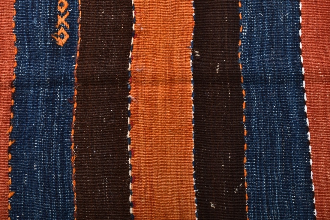 3'4'' x 3'8'' Turkish Vintage Kilim Rug - 241780 - 6