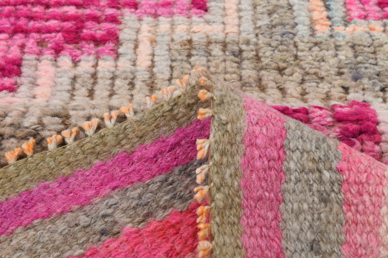 3'1'' x 11'4'' Vintage Wool Runner Rug - 18163 - 19