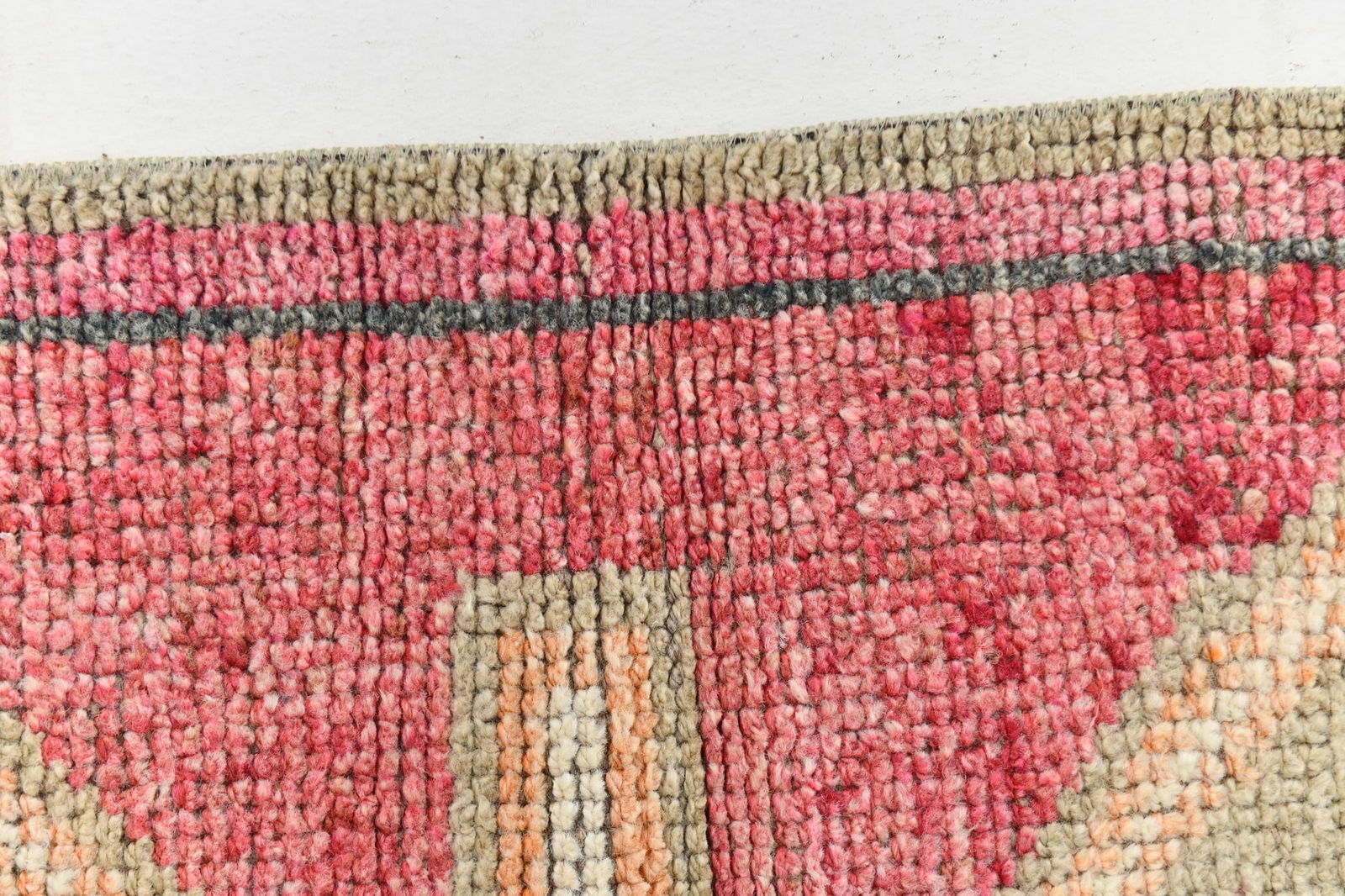 3'1'' x 10'1'' Vintage Wool Runner Rug - 23740 - 13