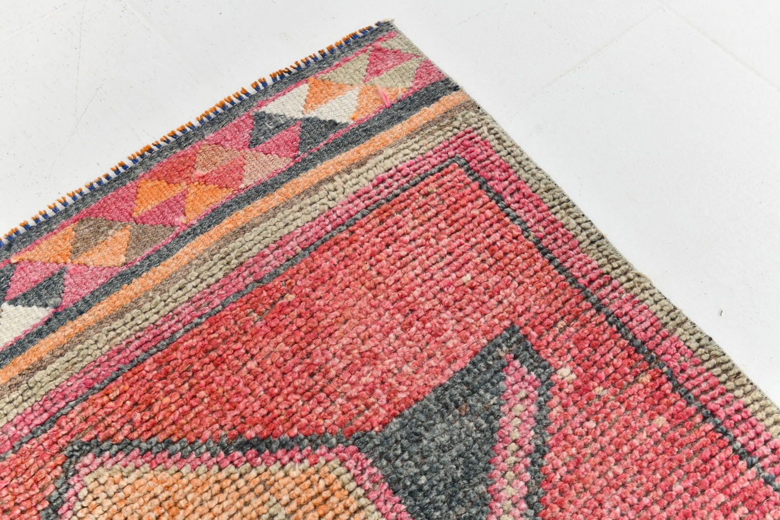 3'1'' x 10'1'' Vintage Wool Runner Rug - 23740 - 14
