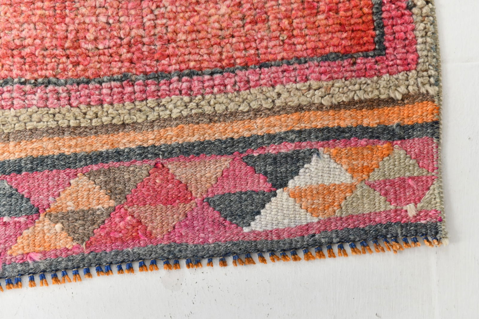 3'1'' x 10'1'' Vintage Wool Runner Rug - 23740 - 17