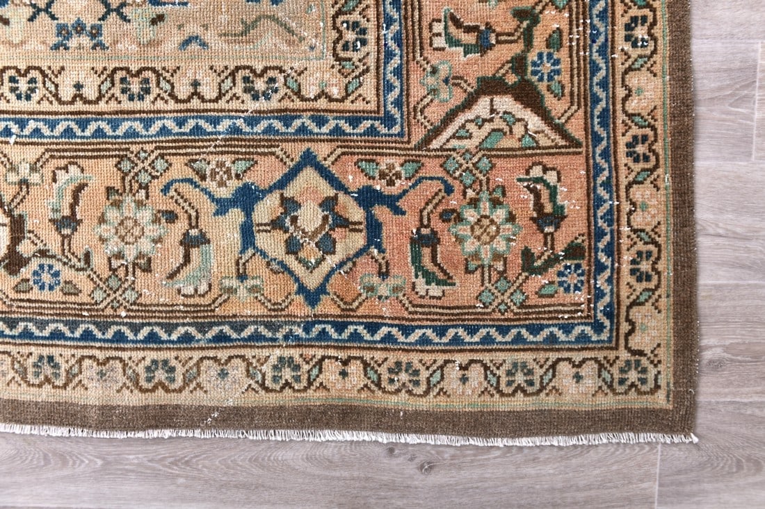 9'9'' x 13'0'' Unique Handmade Vintage Rug - 242583 - 10