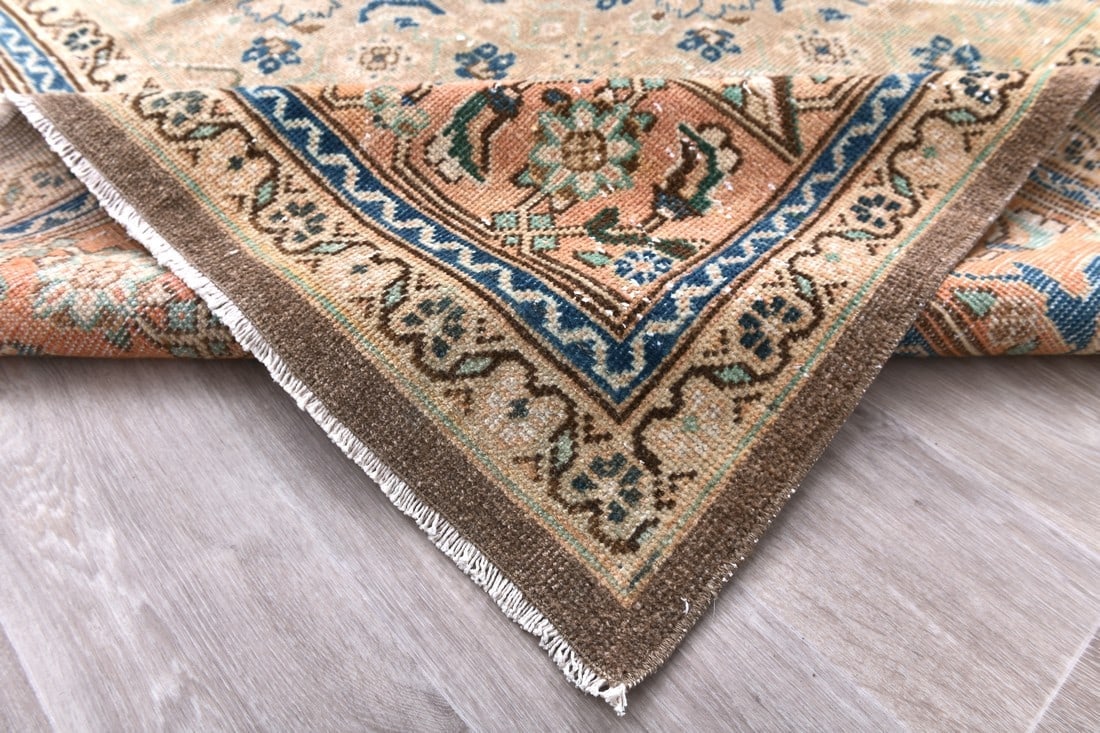 9'9'' x 13'0'' Unique Handmade Vintage Rug - 242583 - 12