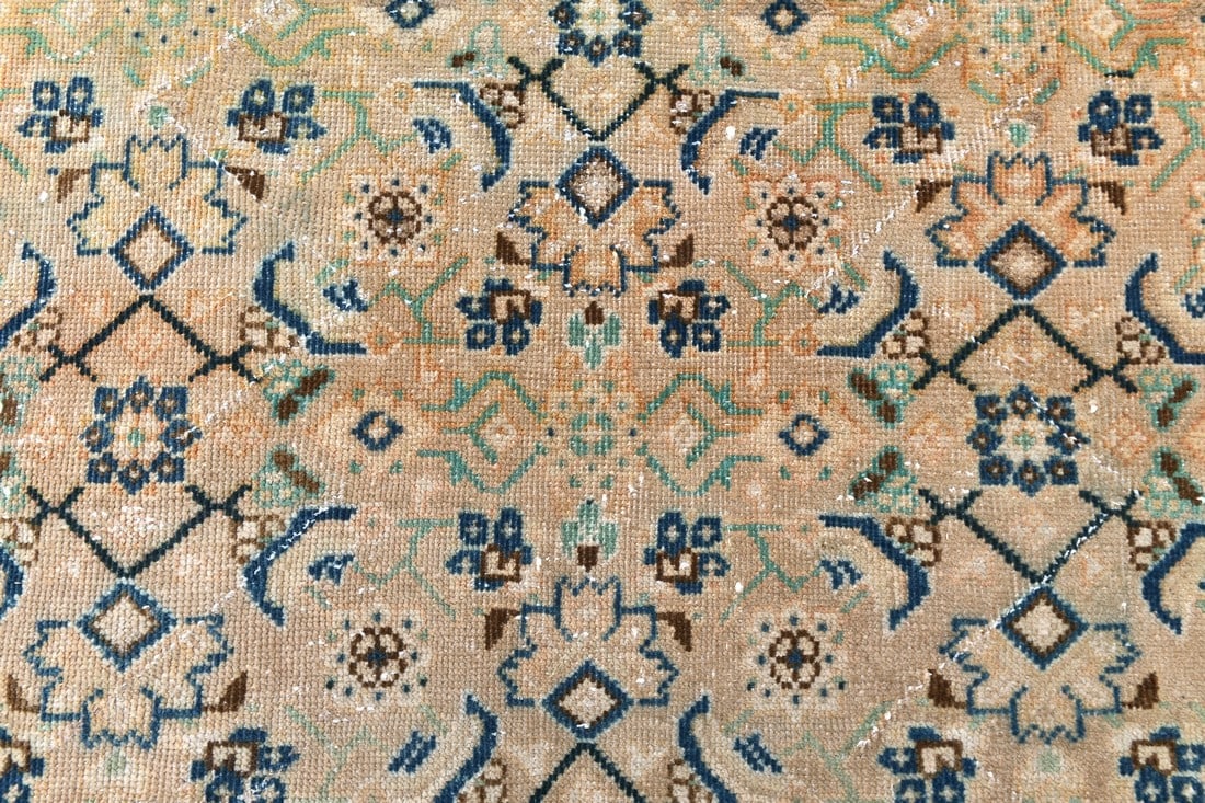 9'9'' x 13'0'' Unique Handmade Vintage Rug - 242583 - 5