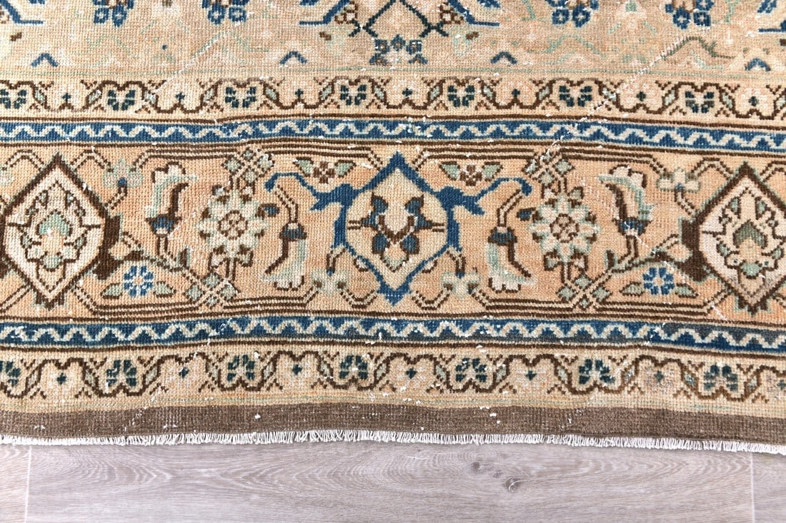 9'9'' x 13'0'' Unique Handmade Vintage Rug - 242583 - 9