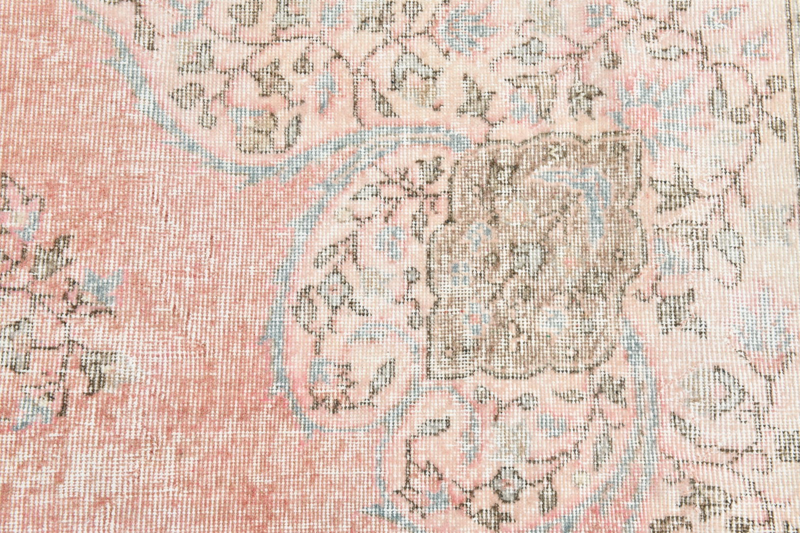 9'3'' x 12'9'' Vintage Wool Runner Rug - 22112 - 14