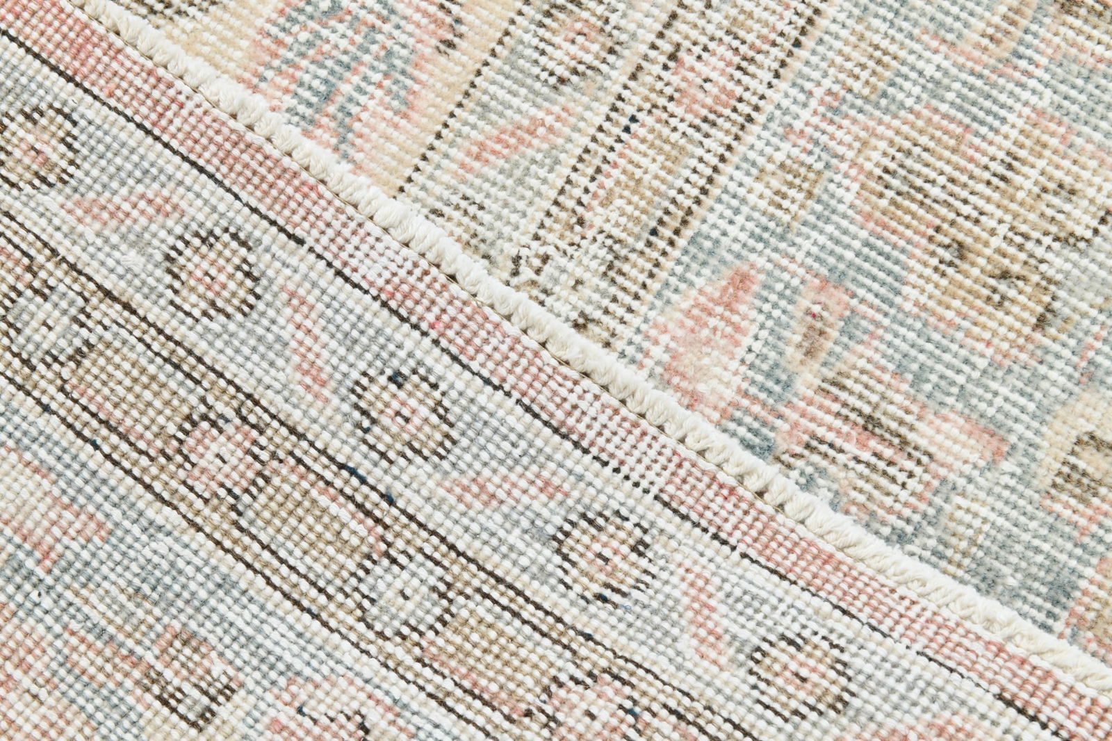 9'3'' x 12'9'' Vintage Wool Runner Rug - 22112 - 20