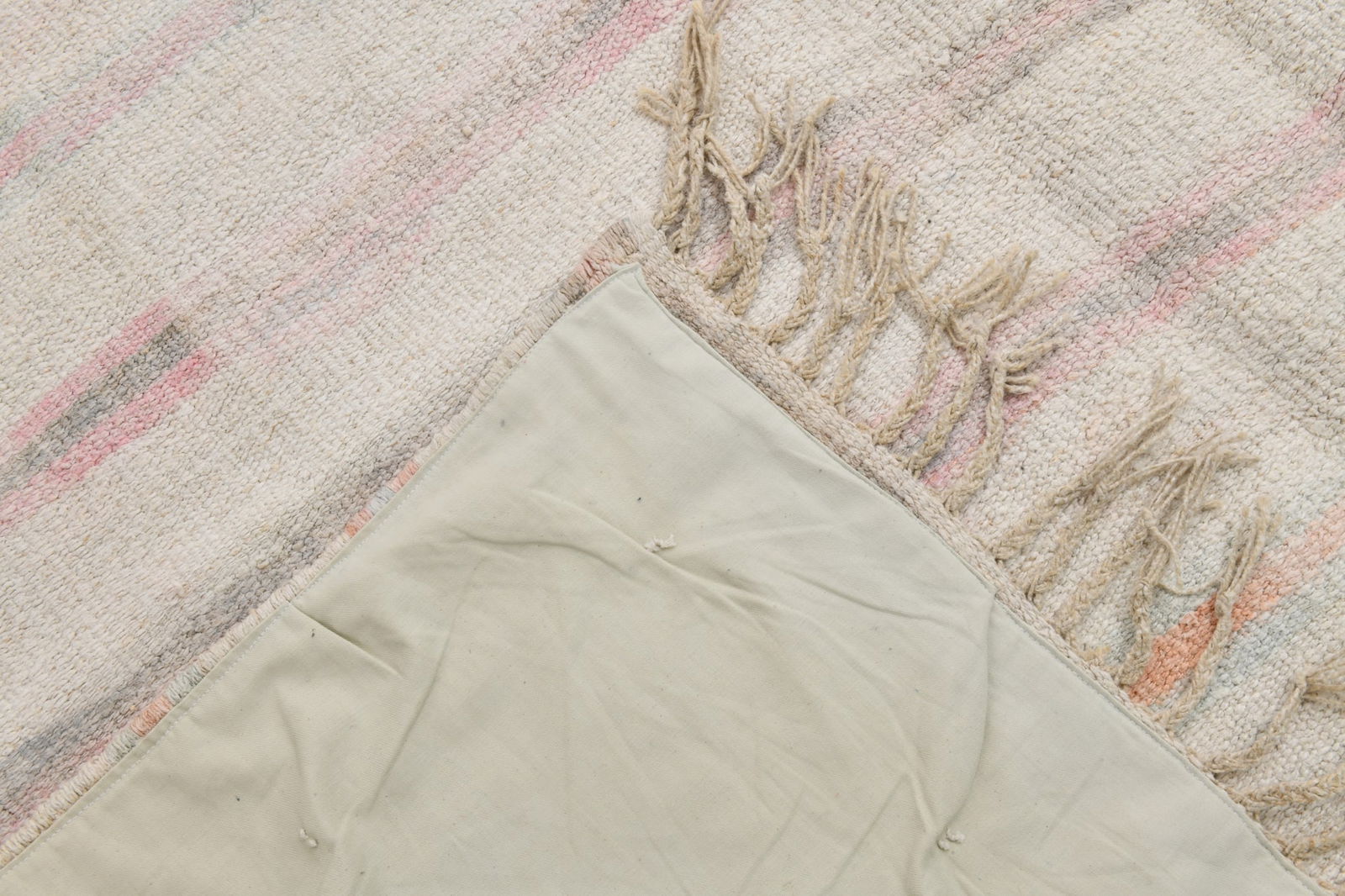 5'3'' x 9'8'' Turkish Vintage Hemp Rug - 53373 - 17