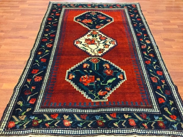 Antique Karabagh Caucasian Rug-1136 (1 of 9)