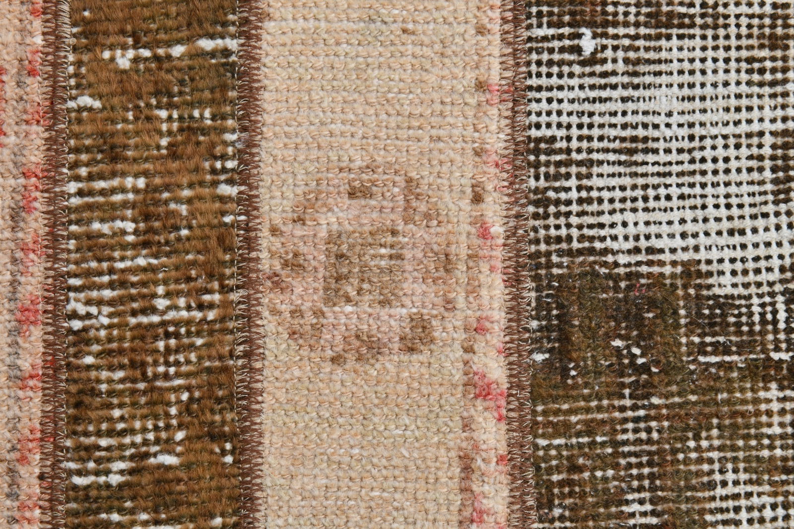 1'10'' x 8'8'' Handmade Vintage Wool Rug - 21417 - 12