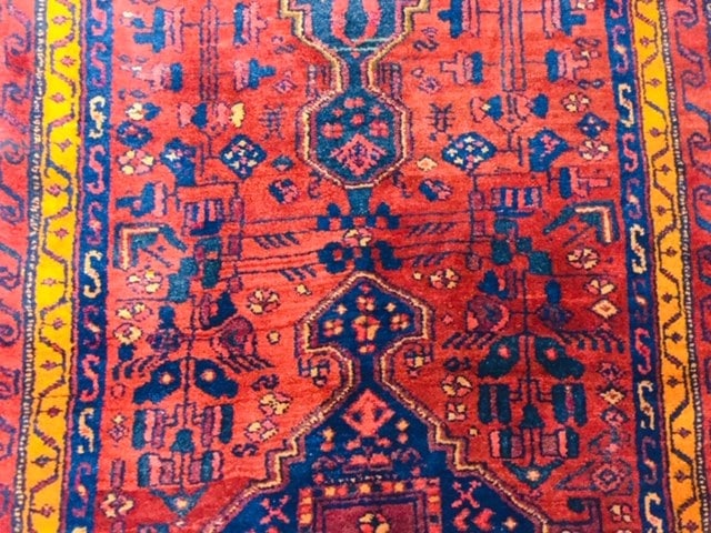 Vintage Persian Kurd- Bijar Runner-4737/22 - 6