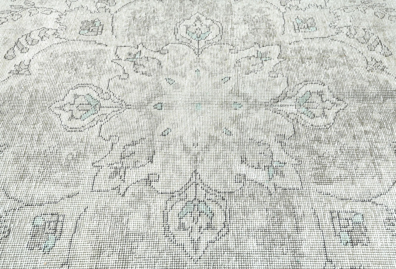 Antique Floral Traditional 6X9 Distressed Vintage Oriental Rug - 5