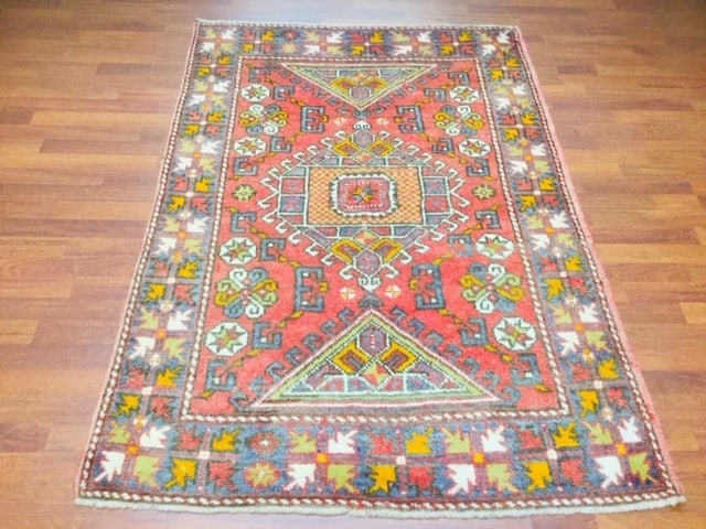 Vintage Turkish Bergama Rug- 1933 - 2