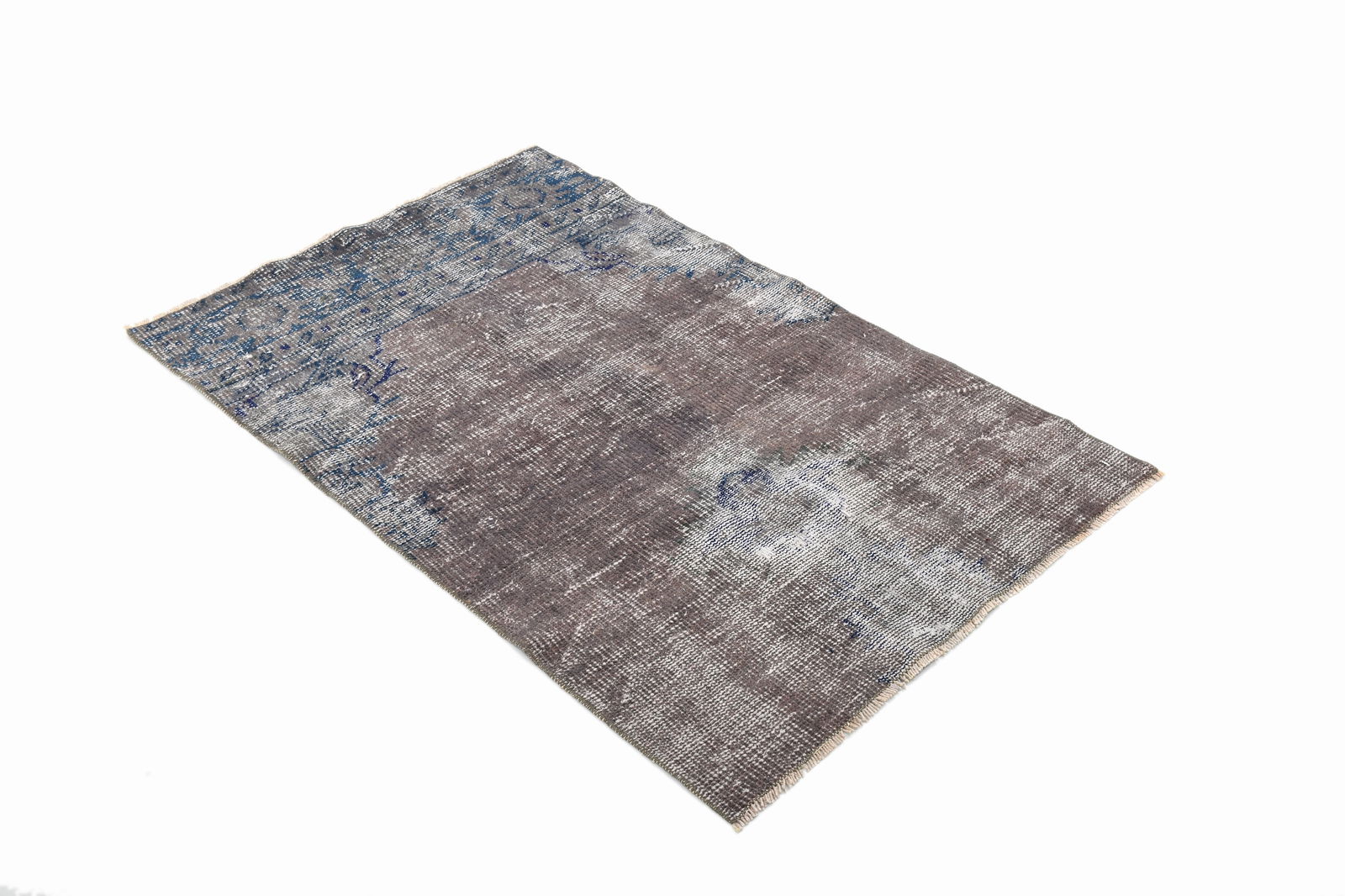 2'4'' x 3'10'' Turkish Vintage Runner Rug - 24856 - 2