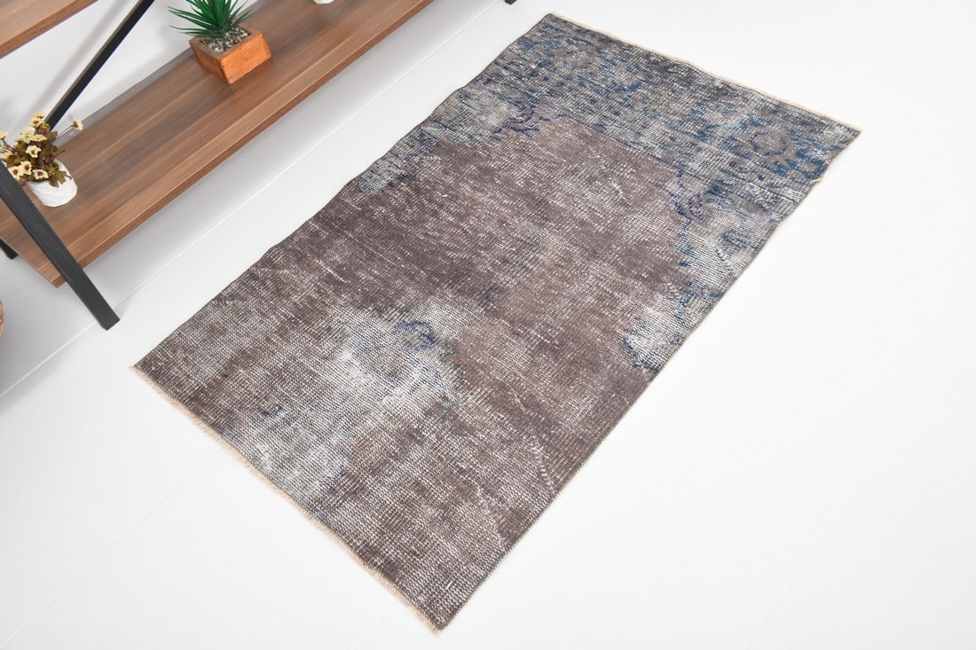 2'4'' x 3'10'' Turkish Vintage Runner Rug - 24856 - 5