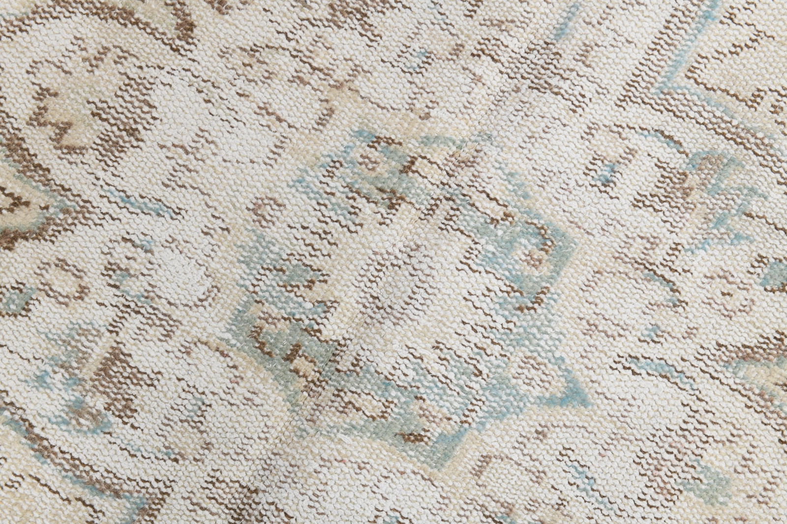 5'0'' x 8'11'' Handmade Vintage Wool Rug - 3570 - 10