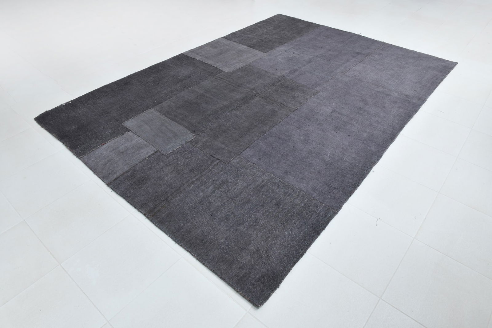 7'1'' x 10'0'' Handmade Vintage Wool Rug - 1765 - 3