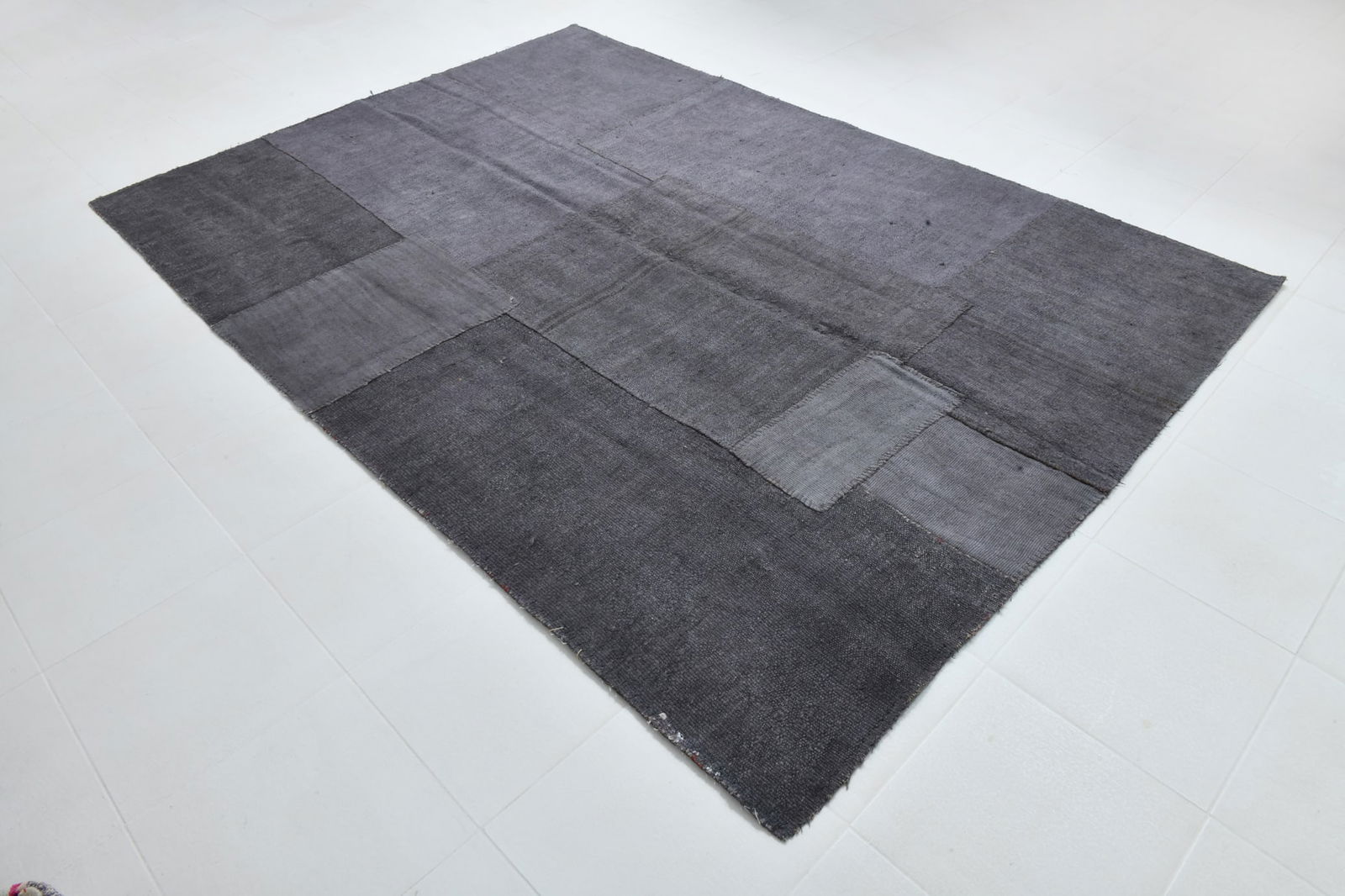 7'1'' x 10'0'' Handmade Vintage Wool Rug - 1765 - 4