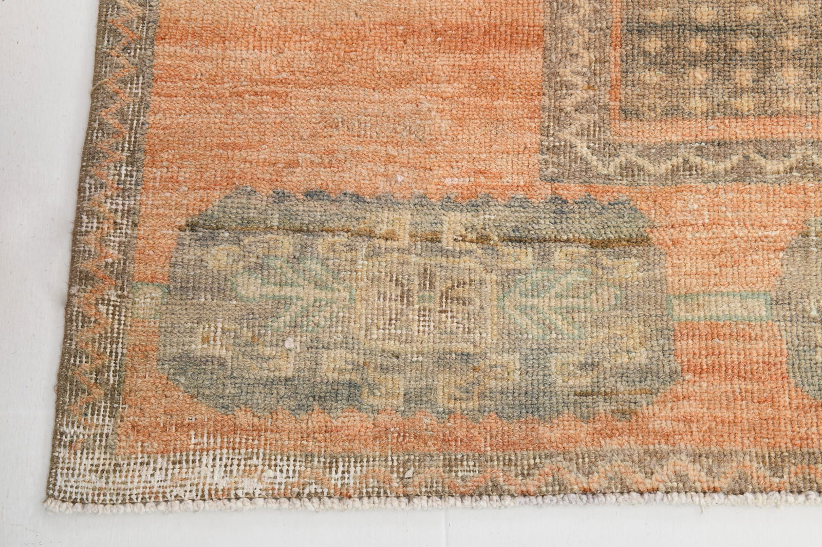10'6'' x 11'10'' Turkish Vintage Runner Rug - 19431 - 15