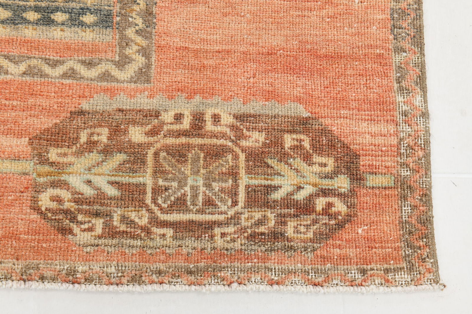 10'6'' x 11'10'' Turkish Vintage Runner Rug - 19431 - 16