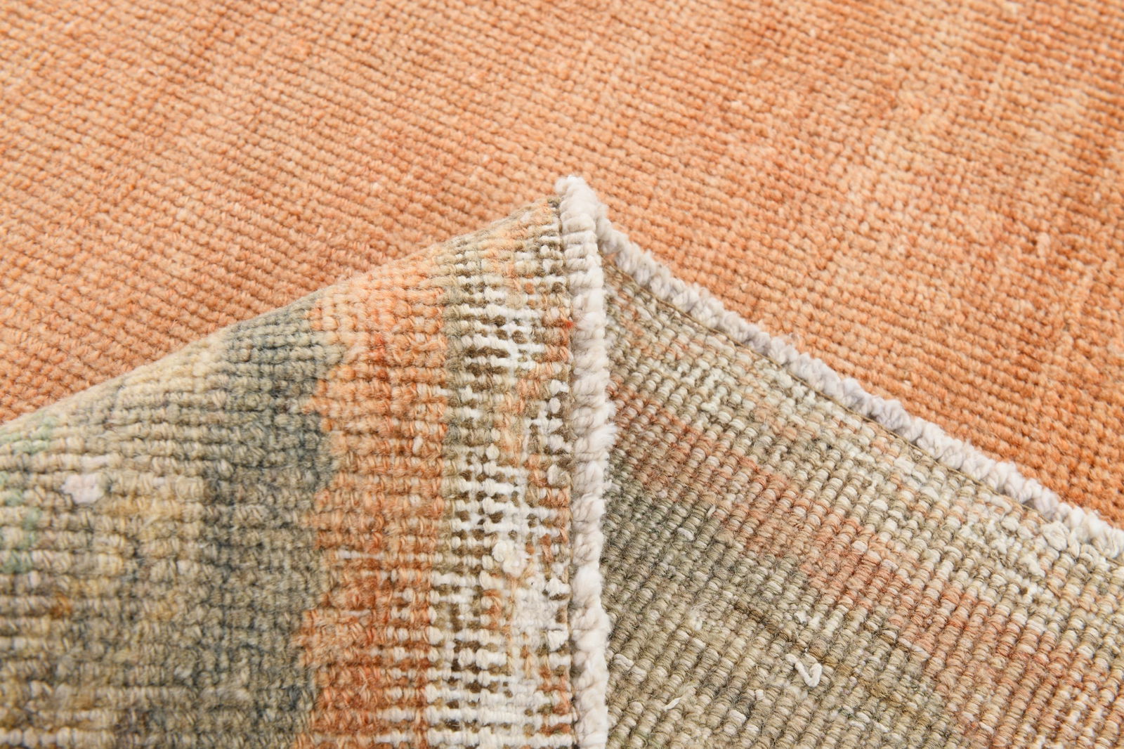 10'6'' x 11'10'' Turkish Vintage Runner Rug - 19431 - 18