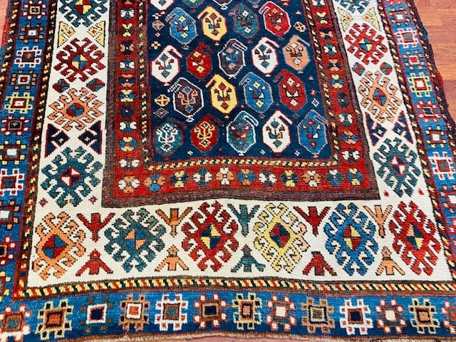 Dated Antique Talish Caucasian Rug-4253 - 3