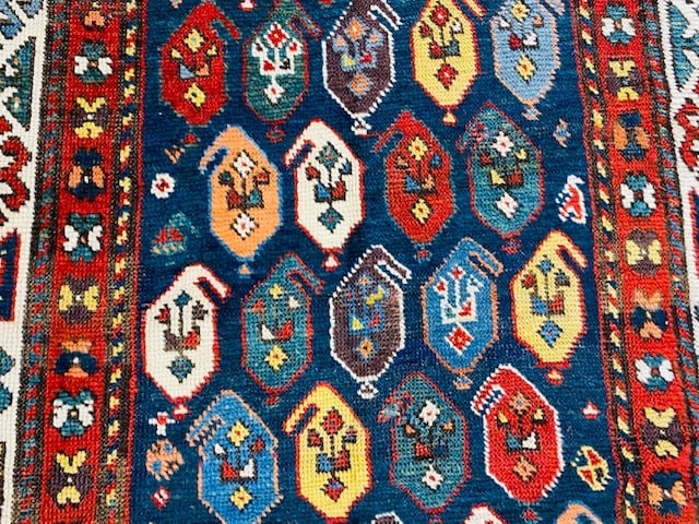 Dated Antique Talish Caucasian Rug-4253 - 5