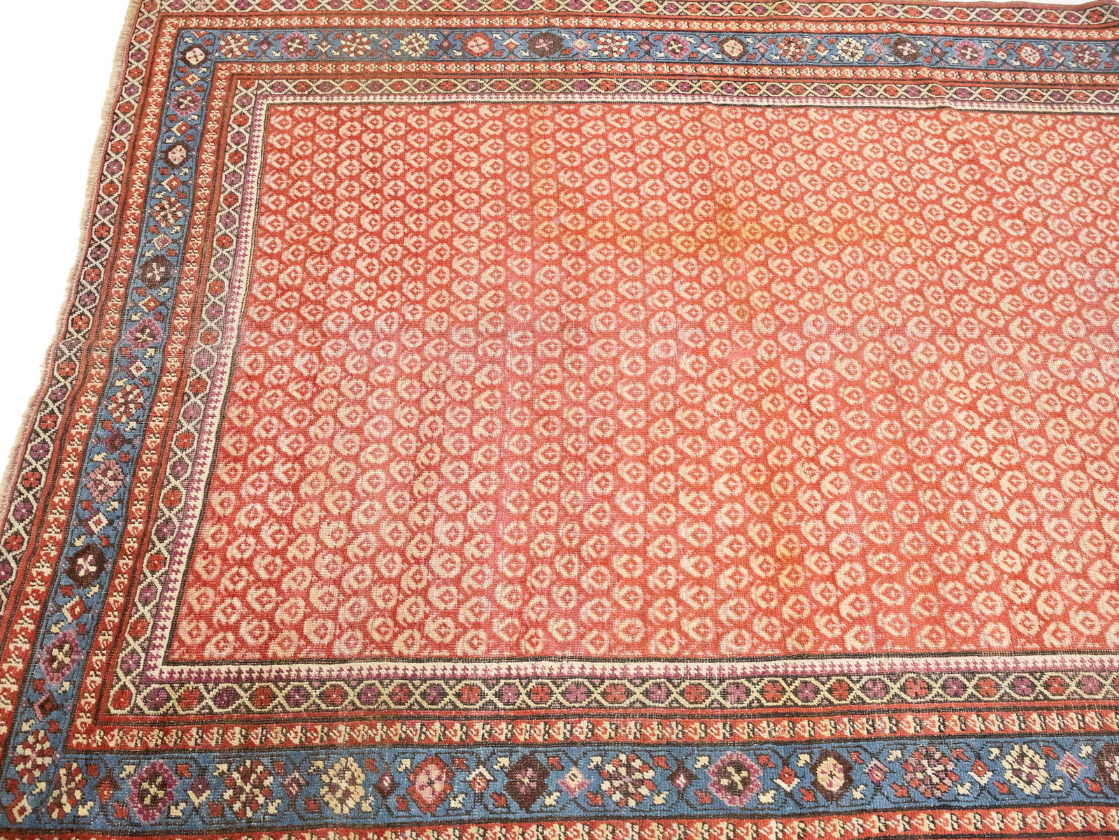 Antique Muted Tribal 6X14 Malayer Persian Rug - 20