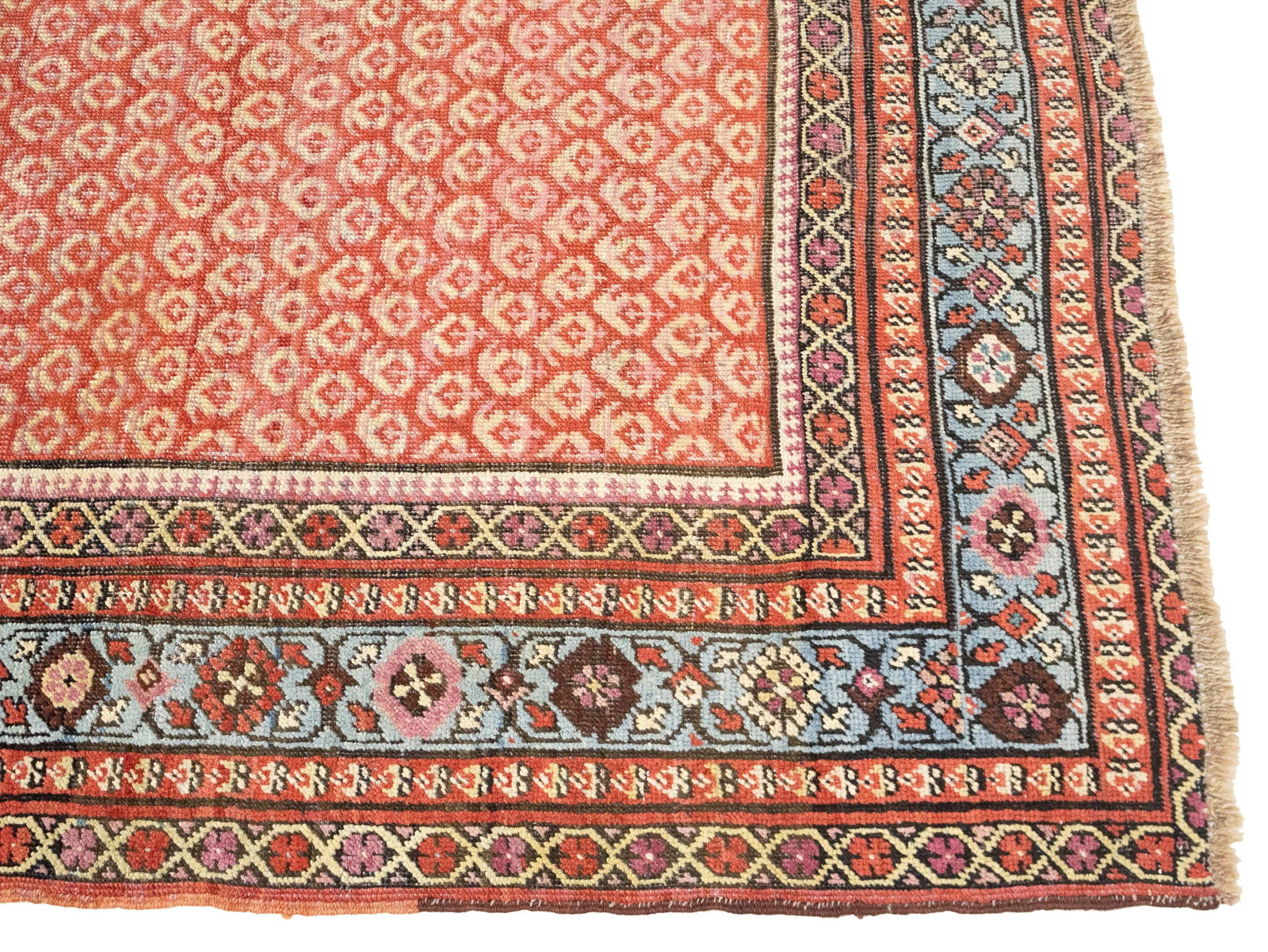 Antique Muted Tribal 6X14 Malayer Persian Rug - 8